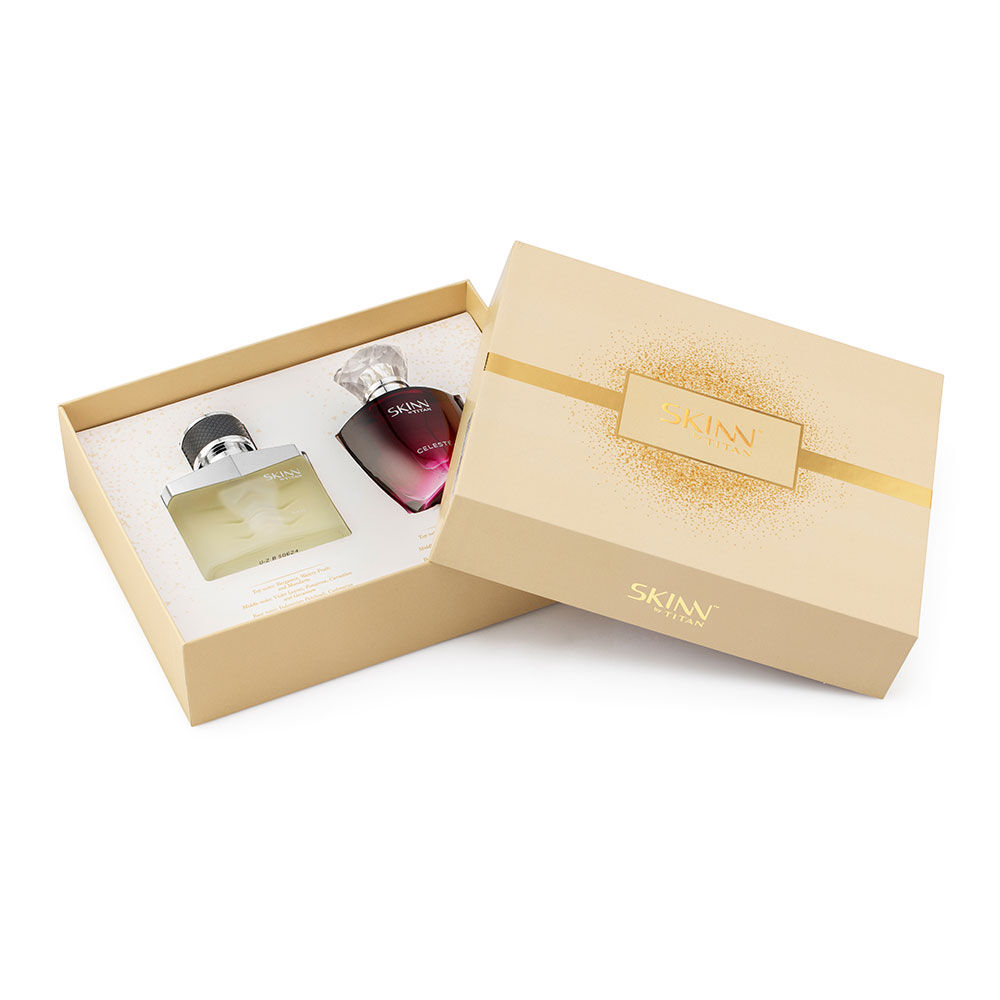 Buy SKINN by TITAN Verge and Sheer Gift Set Eau de Parfum - 50 ml Online In  India | Flipkart.com
